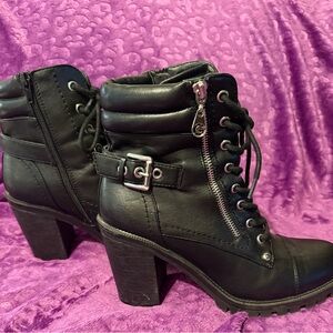 G by Guess Jayden combat boots- size 9 Medium, no box